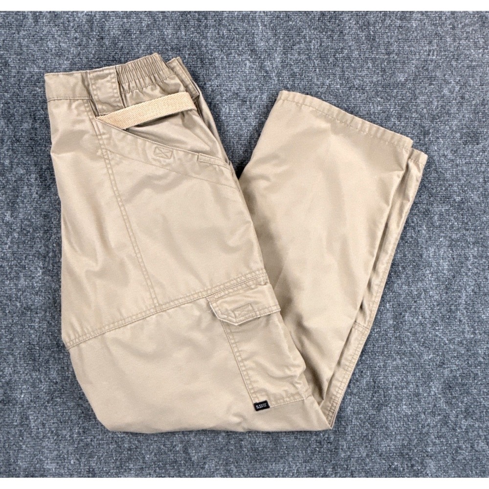 5.11 Tactical Taclite Pro Mens 34x32 Khaki Utility Cargo Pants